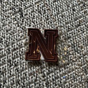 Stoney clover lane chocolate varsity letter patch N